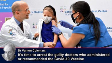Photo of Dr. Vernon Coleman: “Es hora de arrestar a los médicos culpables que dieron las vacunas covid-19”