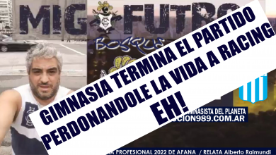 Photo of GIMNASIA 3 Racing 1 – FECHA 4 #SegundaFase #GARCHAprofesional #2022 #afaNA – RELATO ALBERTO RAIMUNDI