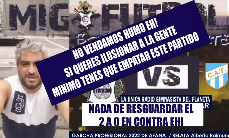 Photo of Atletico Tucuman 2 GIMNASIA 0 #7 #GARCHAprofesional #2022 #afaNA – RELATO ALBERTO RAIMUNDI