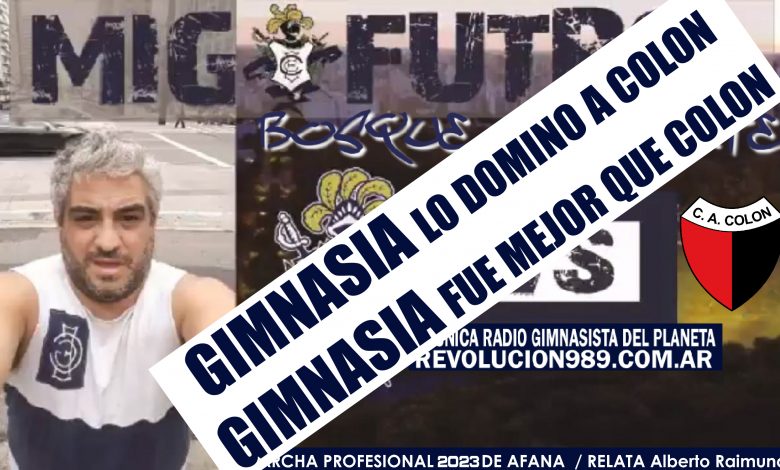 Photo of GIMNASIA 0 Colon 0 FECHA 6 GARCHA profesional 2023 afaNA RELATO ALBERTO RAIMUNDI