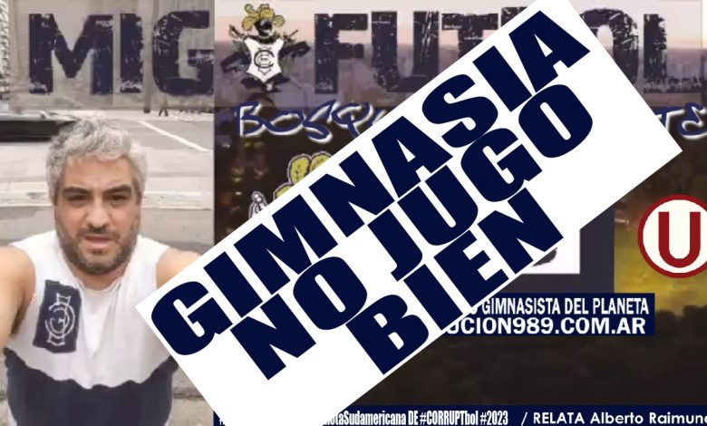 Photo of GIMNASIA 0 Universitario De Deportes 1 RELATO ALBERTO RAIMUNDI #CHOTASUDAMERICANA #2023 #CORRUPTBOL