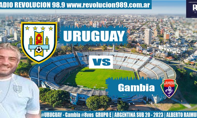 Photo of URUGUAY 1 Gambia 0 FECHA 8 vos | Mundial Sub 20 ARGENTINA 2023 | RELATO ALBERTO RAIMUNDI
